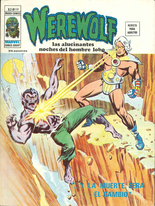 Werewolf Vol2 Nº 19 Vértice 