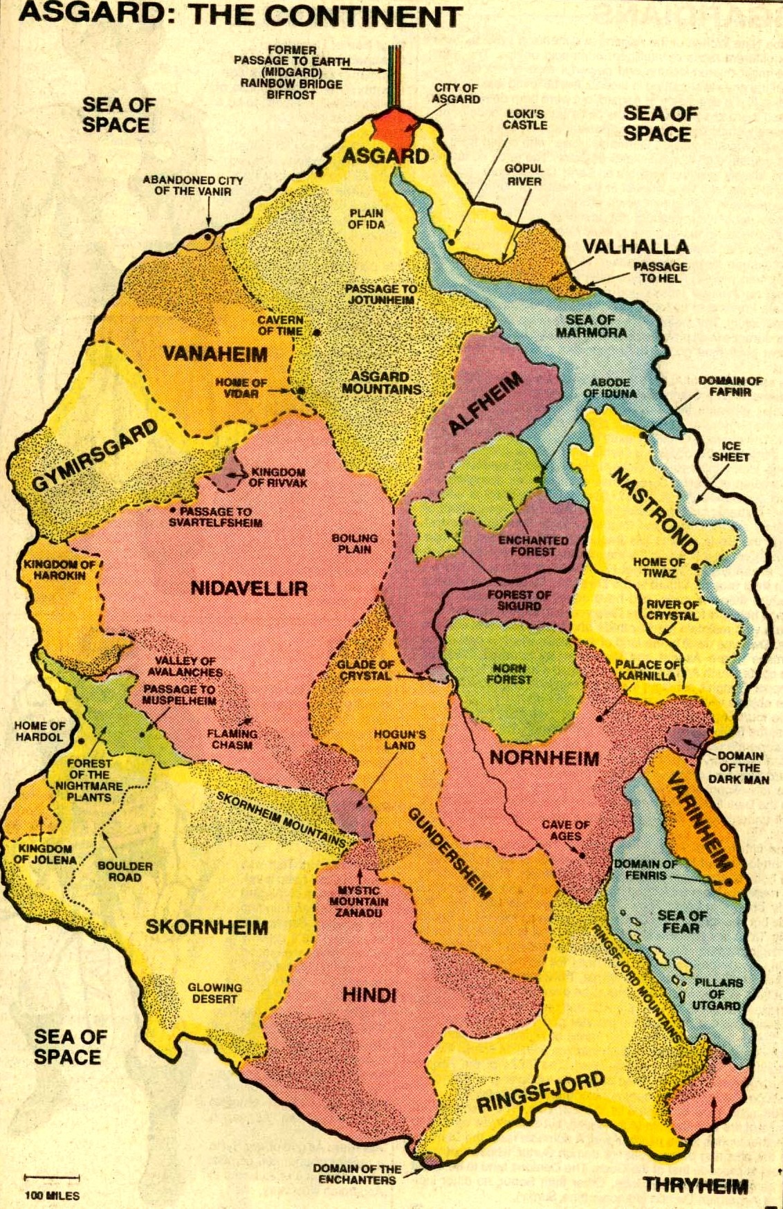 Mapa de Asgard
