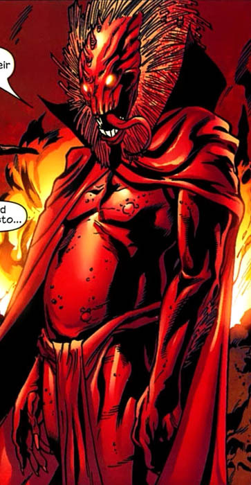 Forma infernal grotesca