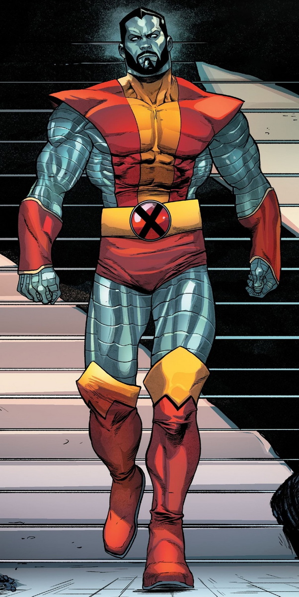 Coloso con uniforme de Krakoa